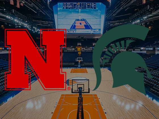 Nebraska Cornhuskers at Michigan State Spartans Basketball